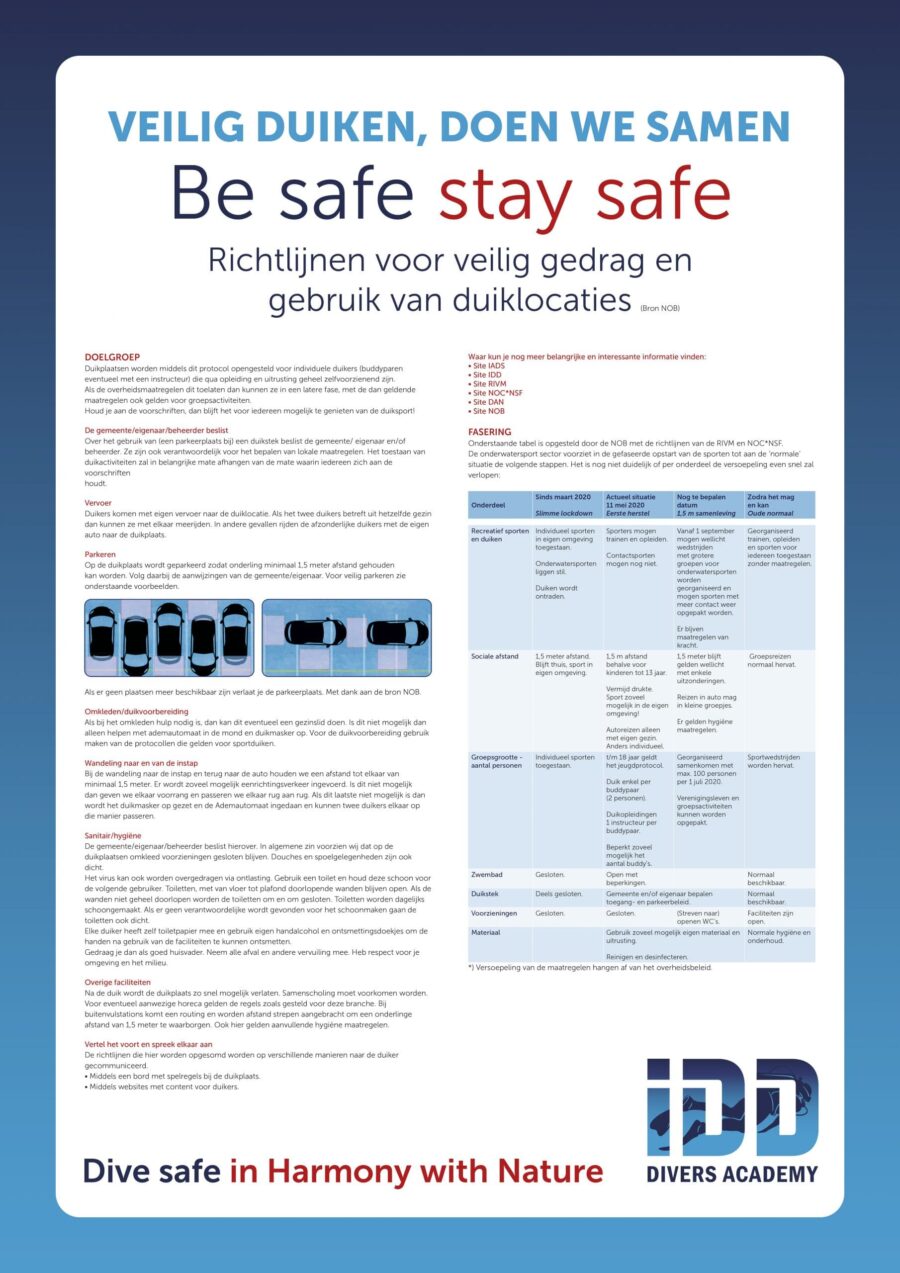 Veilig duiken doen we samen 4